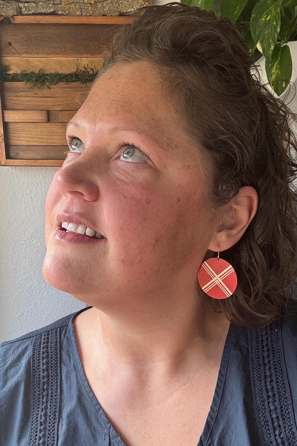 Vintage Tin Earrings