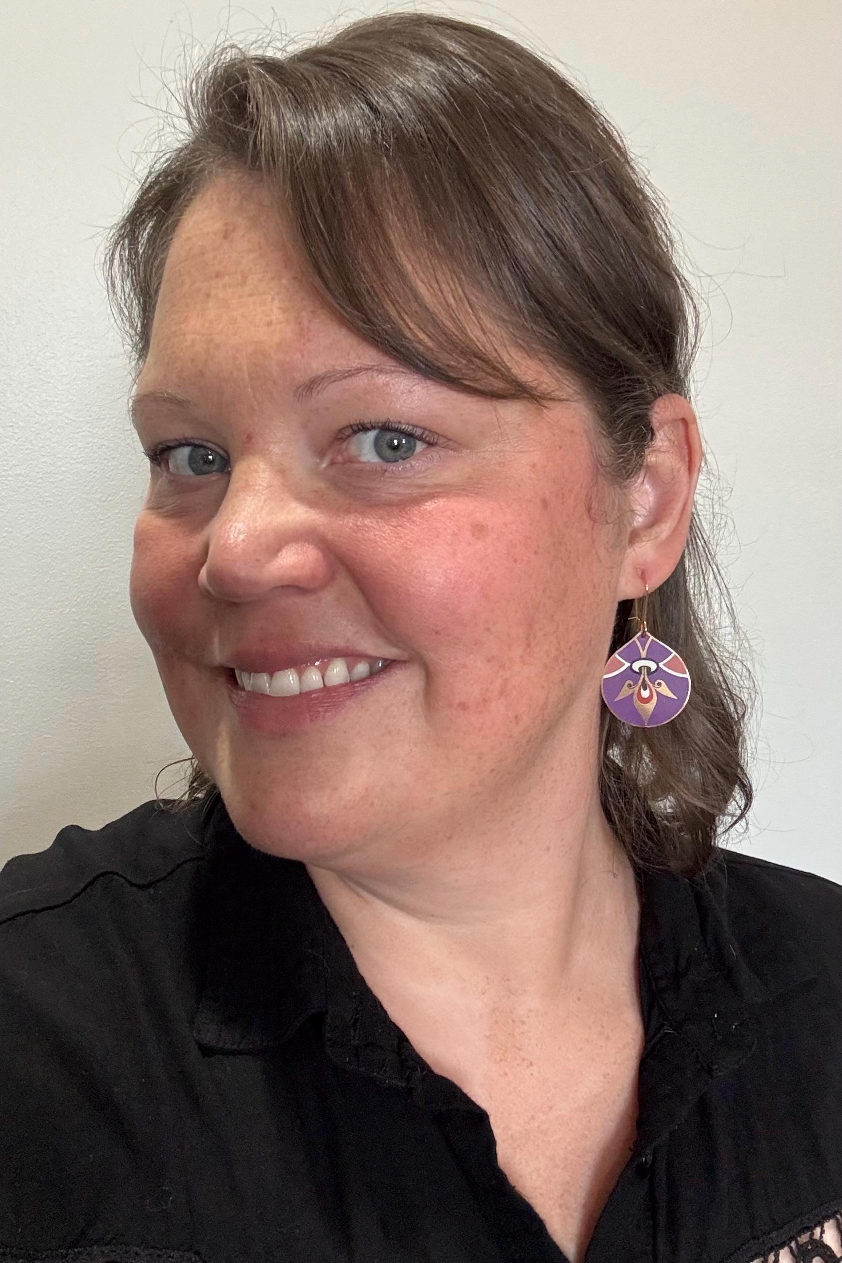 Eco-Friendly Earrings | Upcycled Vintage Tin Jewelry