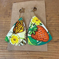 Eco-Friendly Earrings | Strawberry Vintage Tin Jewelry