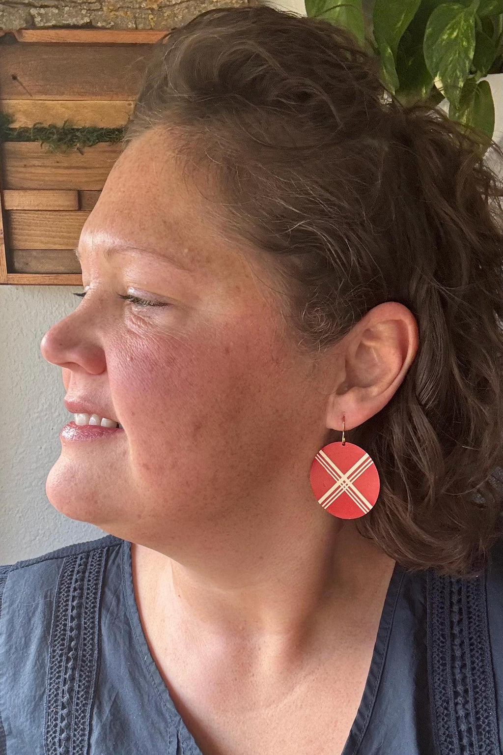 Vintage Tin Earrings